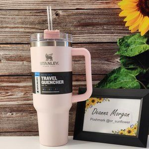 PETAL - 40oz Stanley Adventure Quencher Travel Tumbler🩷🩷🌻